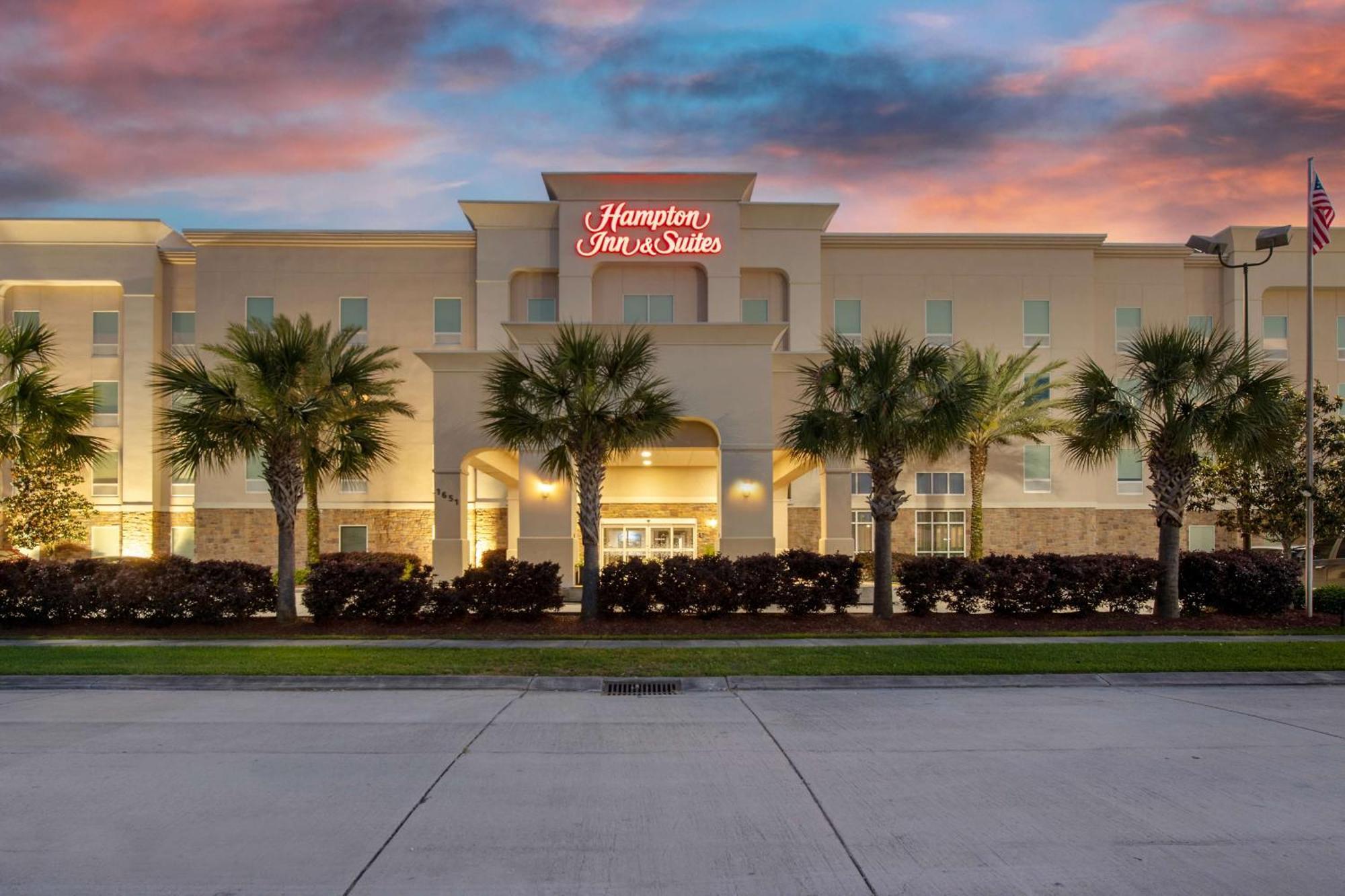 Hampton Inn & Suites Harvey Buitenkant foto