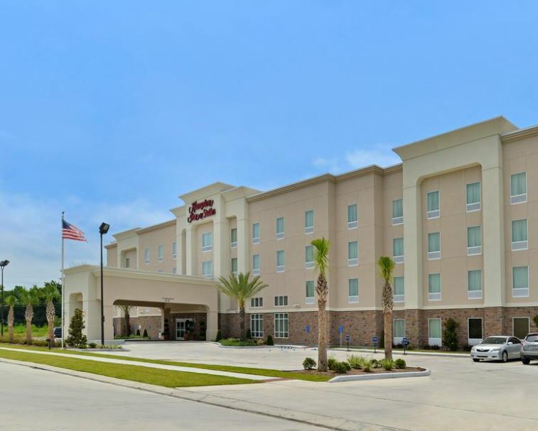 Hampton Inn & Suites Harvey Buitenkant foto